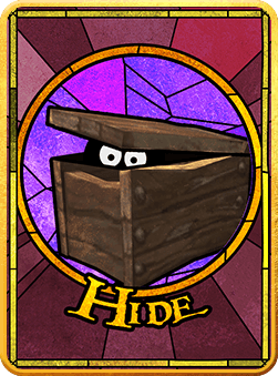 hide